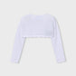 Knit Bolero, White, 320