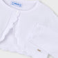 Knit Bolero, White, 320