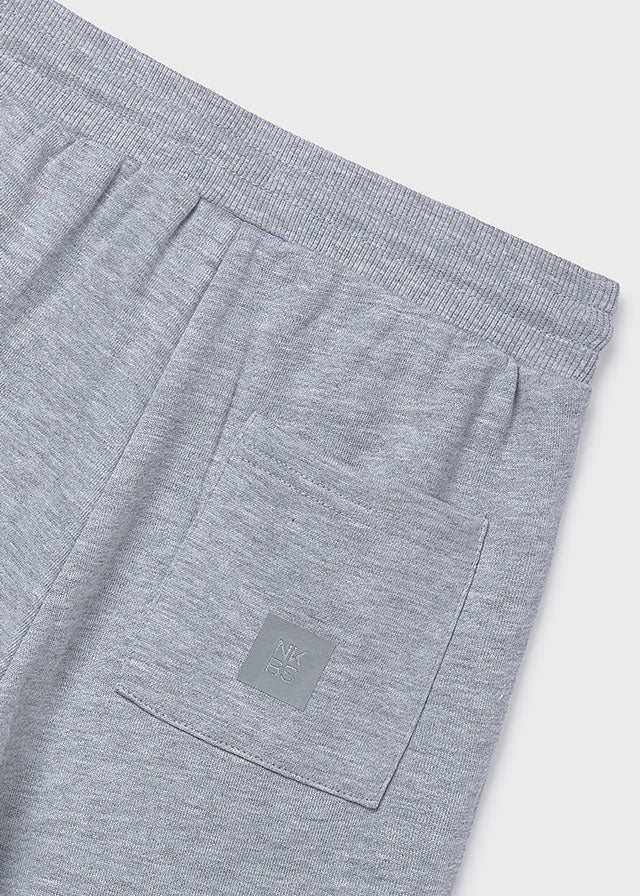 Fleece Shorts, Heather Grey, 600