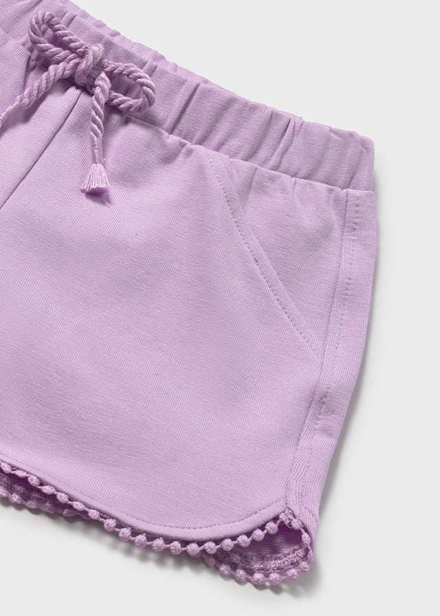 Pom Pom Shorts, Lilac, 603