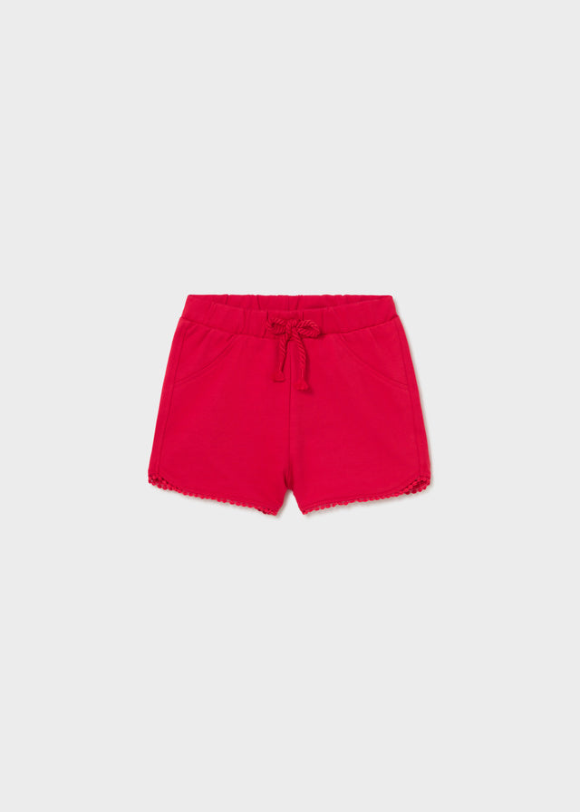 Pom Pom Shorts, Red, 603