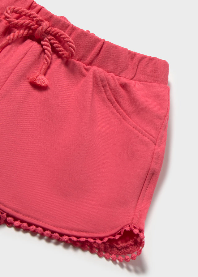 Pom Pom Shorts, Hibiscus, 603