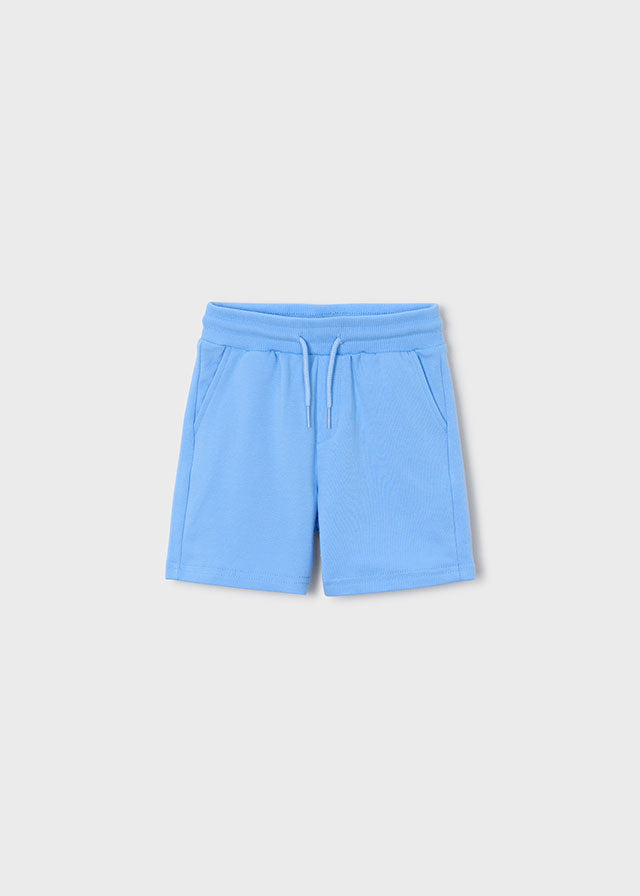 Fleece Shorts, Sky Blue, 611