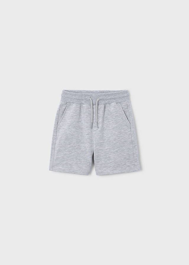 Fleece Shorts, Heather Grey, 611
