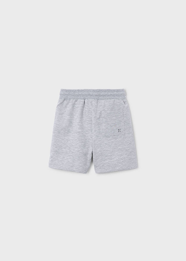 Fleece Shorts, Heather Grey, 611