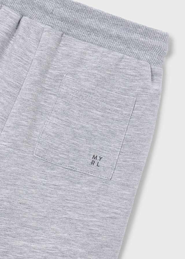 Fleece Shorts, Heather Grey, 611