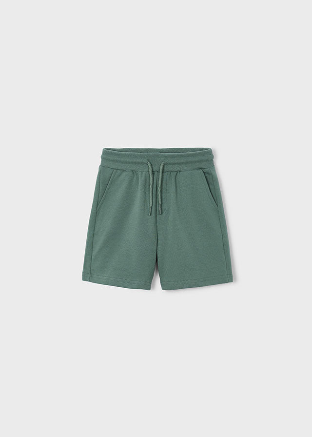 Fleece Shorts, Green, 611