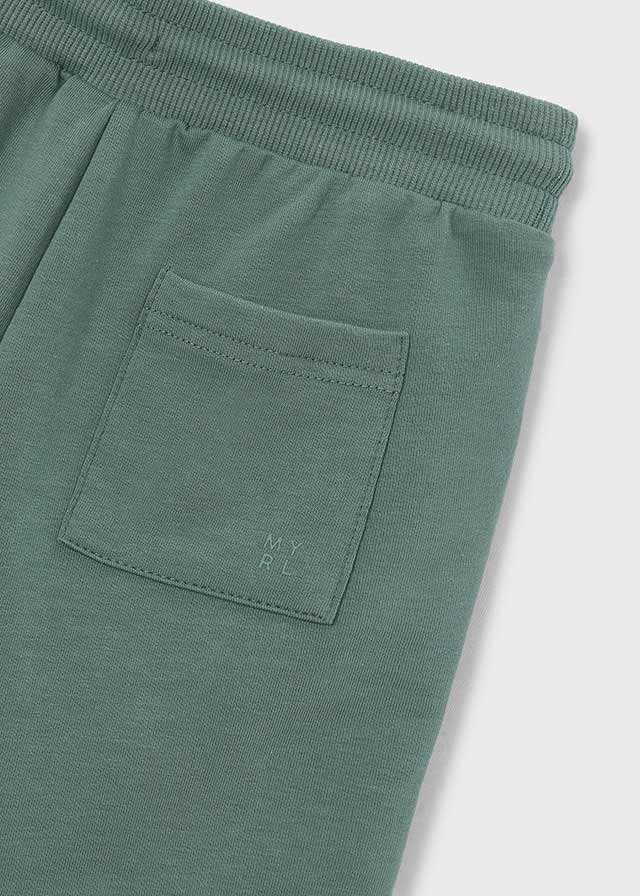 Fleece Shorts, Green, 611
