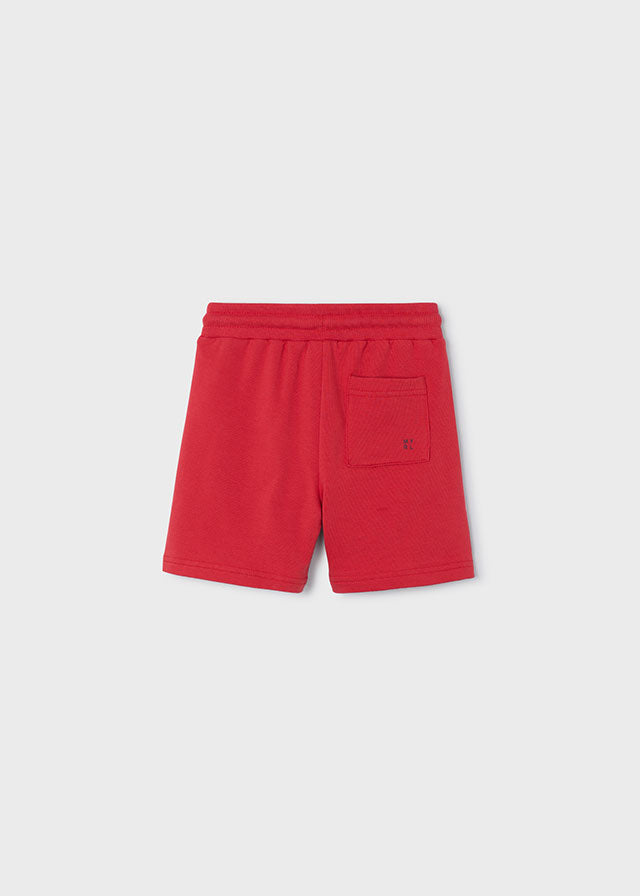 Fleece Shorts, Tomato, 611