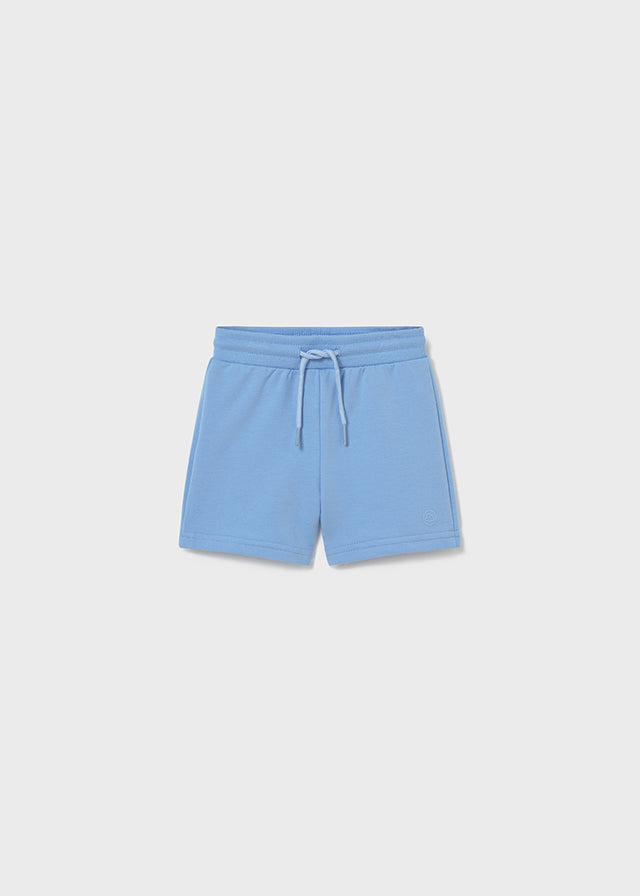 Fleece Shorts, Sky Blue, 621