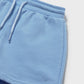 Fleece Shorts, Sky Blue, 621