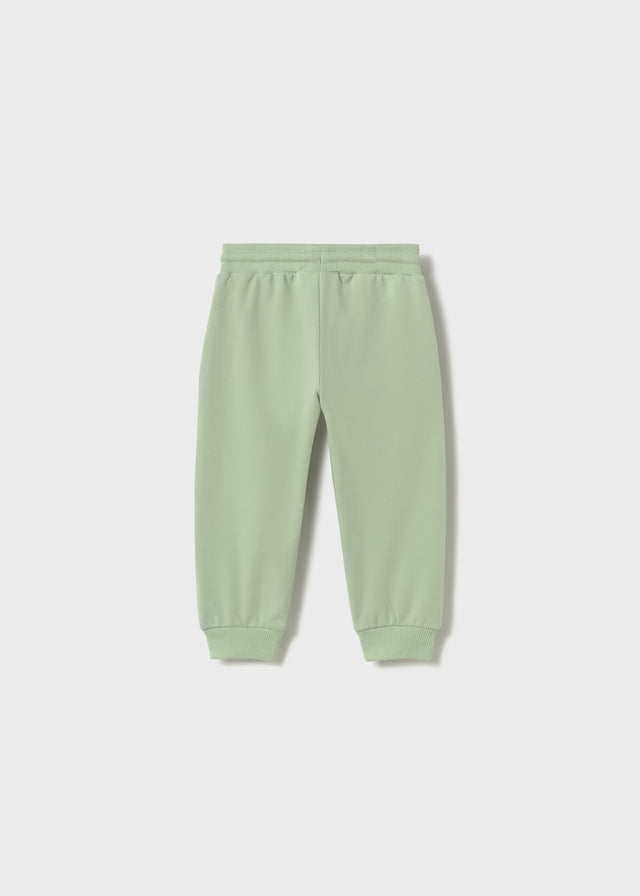Cuffed Fleece Pants, Matcha, 711