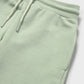 Cuffed Fleece Pants, Matcha, 711