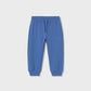 Cuffed Fleece Pants, Blue, 711