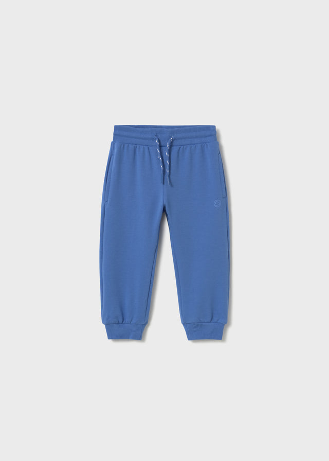 Cuffed Fleece Pants, Blue, 711