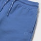 Cuffed Fleece Pants, Blue, 711