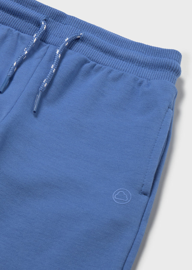Cuffed Fleece Pants, Blue, 711