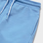 Cuffed Fleece Pants, Sky Blue, 711