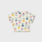 S/S Tee, Tulips, 1082