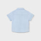 S/S Linen Shirt, Sky Blue, 1112