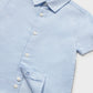S/S Linen Shirt, Sky Blue, 1112