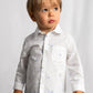 L/S Linen Shirt, White Boat, 1118
