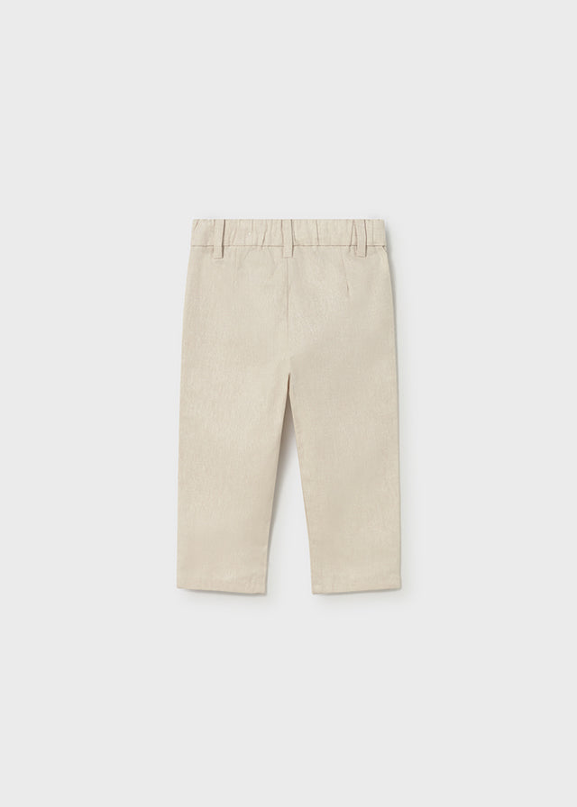 Linen Suit Pants, Oat, 1517