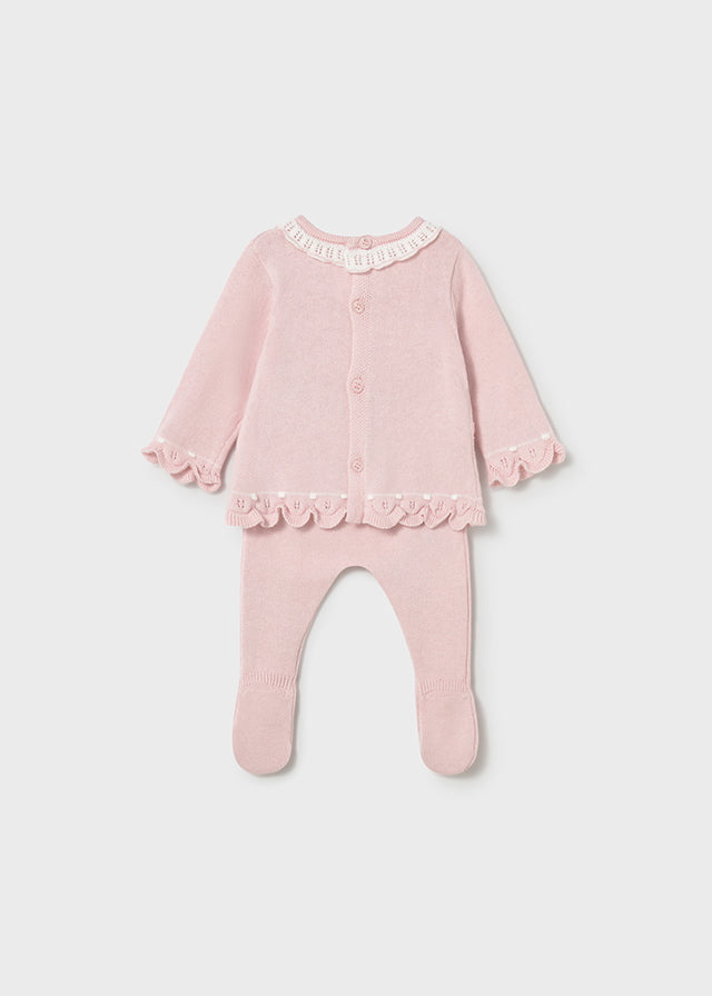 Baby Knit Set, Pink, 1594