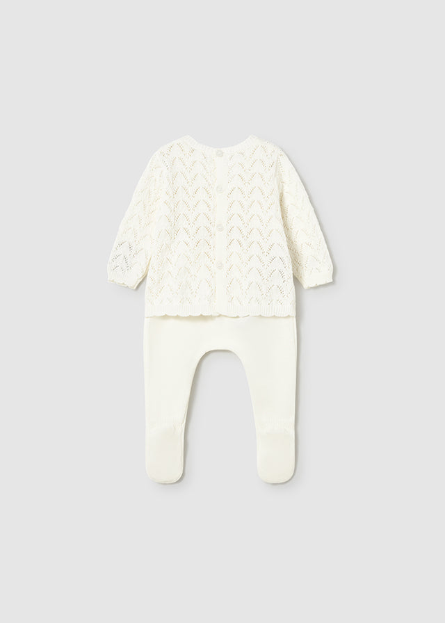 Baby Knit Set, Pottery, 1594