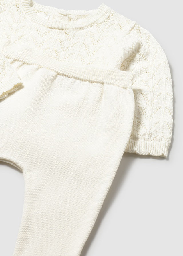 Baby Knit Set, Pottery, 1594