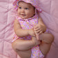 Floral Print Set w/Hat, 1632