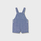 Linen Overalls, Capri Blue, 1404