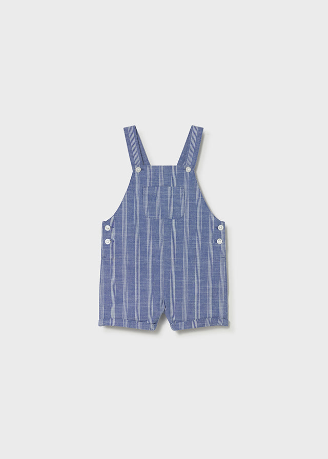 Linen Overalls, Capri Blue, 1404