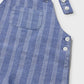 Linen Overalls, Capri Blue, 1404