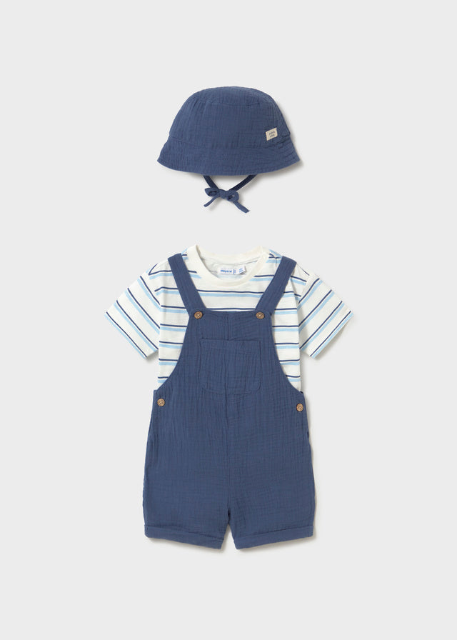 Overalls, Tee and Hat Set, 1663