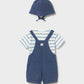 Overalls, Tee and Hat Set, 1663