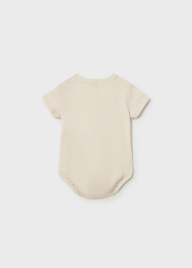 S/S Onsie, Natural/Clay, 1739