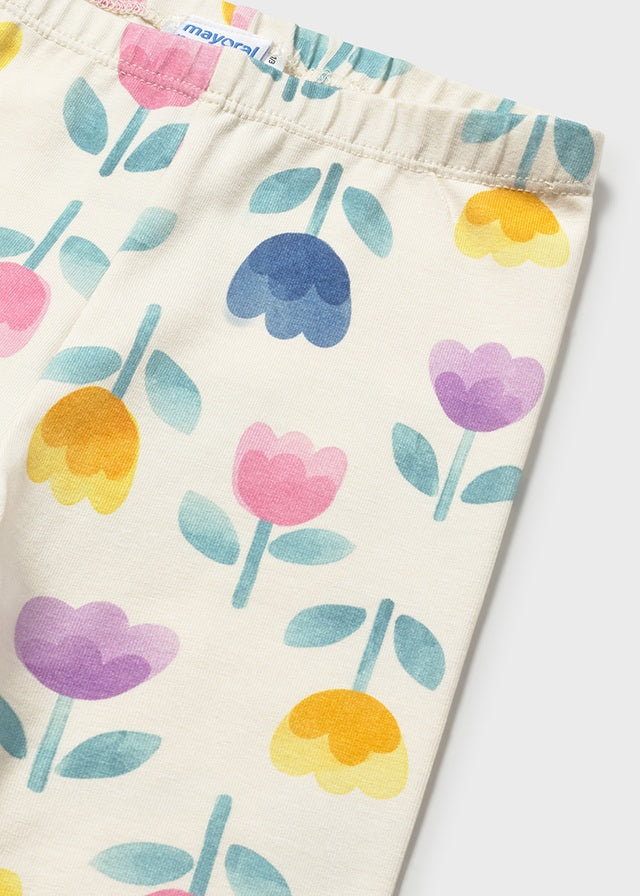 Flower Print Leggings, 1746