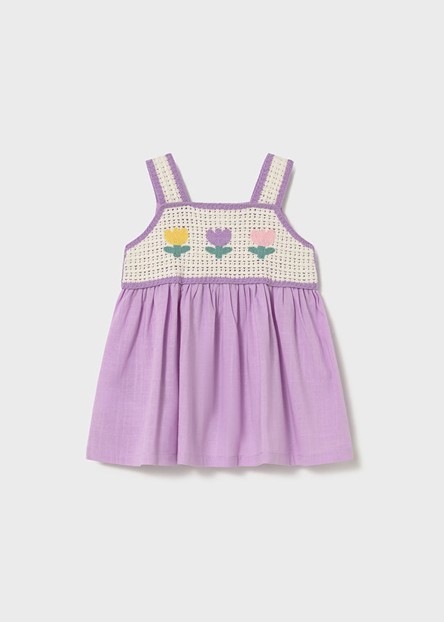Lilac Crochet Dress, 1931