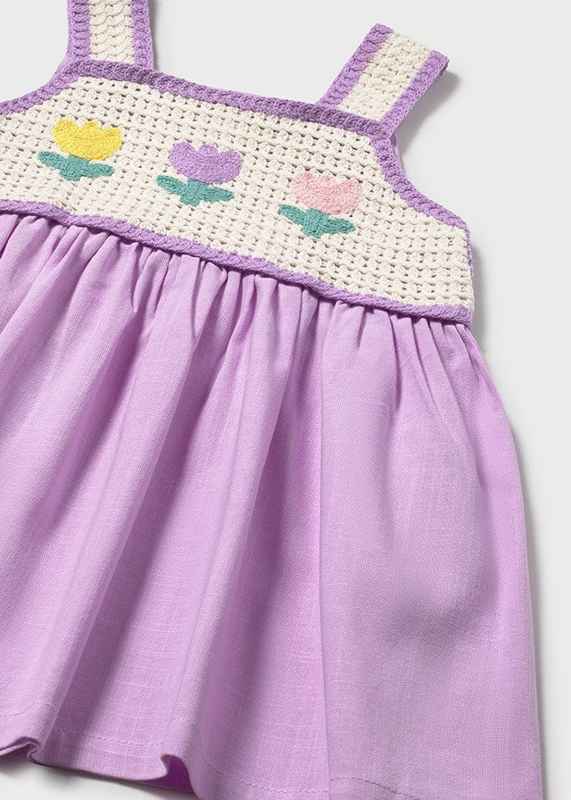 Lilac Crochet Dress, 1931