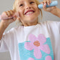 Graphic Tee, Flowers, 3016