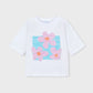 Graphic Tee, Flowers, 3016