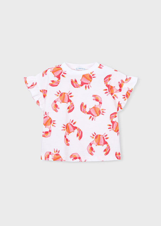 AOP S/S Tee, Crabs, 3018