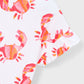 AOP S/S Tee, Crabs, 3018
