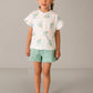 AOP S/S Tee, Oasis Palms, 3018