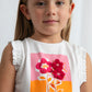 Sleeveless Graphic Tee, Flowers, 3023