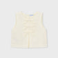 Sleeveless Top, Bone, 3024