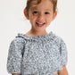Blue and White Dobby Top, 3026