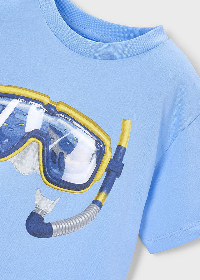 S/S Tee, Snorkel Mask, 3081