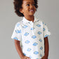 S/S Polo, Fish, 3104